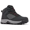 Image de Columbia Men's Transverse Hike Waterproof, Waterproof Mid Rise Trekking and Hiking Boots, Black/Mountain Red, 8