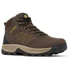 Image de Columbia Men's Transverse Hike Waterproof, Waterproof Mid Rise Trekking and Hiking Boots, Cordovan/Golden Yellow, 13