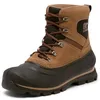 Image de Sorel Buxton Bottes d'hiver imperméables à lacets pour homme, Delta Noir, 40.5 EU