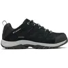 Image de Columbia Men's Crestwood Waterproof, Waterproof Low Rise Trekking and Hiking Shoes, Black/Columbia Grey, 15