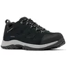Image de Columbia Men's Crestwood Waterproof, Waterproof Low Rise Trekking and Hiking Shoes, Black/Columbia Grey, 6