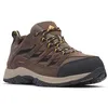 Image de Columbia Men's Crestwood Waterproof, Waterproof Low Rise Trekking and Hiking Shoes, Mud/Squash, 6