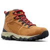 Image de Columbia Newton Ridge Plus 2 Bottes de randonnée imperméables en daim pour homme, Elk Mountain Red, 42 EU