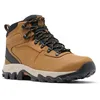 Image de Columbia Newton Ridge Plus II Chaussures de randonnée imperméables pour homme, marron, 42.5 EU