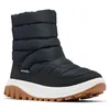 Image de Columbia Bottes de neige mi-hautes Snowtrot pour femme, Sel de mer noir., 39.5 EU