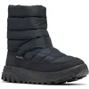 Image de Columbia Bottes Snowtrot MidSnow pour femme, Titane noir II, 39.5 EU