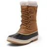 Image de Sorel 1964 Pac Nylon, Bottes de neige pour homme, Camel, marron, noir, 45 EU