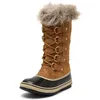 Image de Sorel Bottes Caribou pour homme, Camel Brown Black Collection 2024 2025, 38.5 EU
