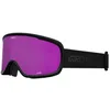 Image de Giro Moxie Lunettes de ski pour femme - Lunettes de ski et snowboard - Taille unique - Vision EXV - Anti-buée - Compatible OTG - Verre de rechange - Compatible avec le casque - Couleur : noir empilé
