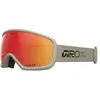 Image de Giro Ringo Lunettes de ski et snowboard taille unique | Vivid ZEISS Vivid Zeiss, vision EXV, anti-buée, compatible OTG, compatible avec le casque | Couleur : stacked stone   Verres : vivid ember