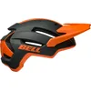 Image de Bell 4Forty Air MIPS Casque de vélo unisexe pour adulte, vert foncé mat/orange, M