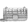 Image de Michael Kors SM Conv Chain Shldr, Sac à main pour femme, argent