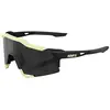 Image de 100percent Speedcraft - Mirror Lens Soft HU-GLA-2021 Zonnebril Zwart, Geel Unisex