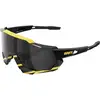 Image de 100percent Speedtrap - Mirror Lens Soft HU-GLA-2080 Zonnebril Zwart, Geel Unisex