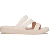 Image de Crocs Sandales Getaway à lanières pour femme, Quartz, 39/40 EU