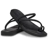 Image de Crocs Sandales plates Miami pour femme, Noir, 41/42 EU
