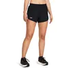 Image de Under Armour Short Fly by pour femme, Noir/bande réfléchissante, L