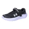 Image de Under Armour UA BPS Surge 4 AC, Chaussures de course, Femme, Black/Anthracite/White, 42 EU