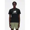 Image de New Balance Sport Essentials Logo T-shirt Black Size: S | Shirts Outlet | Heren | Zwart