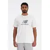 Image de New Balance Sport Essentials Logo T-shirt White Size: M | Shirts Outlet | Heren | Wit