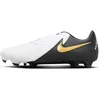 Image de Nike Chaussures De Football Phantom Gx Ii Academy Fg/Mg, White/Black-Mtlc Gold Coin, FD6723-100, 42.5 EU (9 US)