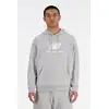 Image de New Balance Sport Essentials French Terry Athletic Grey Size: L | Hoodies & Sweatshirts Outlet | Heren | Grijs