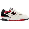Image de New Balance Bb550str Sneakers In White Black And Red Size: 40 | Sneakers Outlet | Unisex | Wit