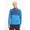 Image de New Balance Heat Grid Half Zip Long Sleeve Top In Blue Size: XXL | Shirts Outlet | Heren | Blauw