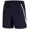 Image de Under Armour Short UA Launch 17,8 cm - Bleu marine minuit/Stream/réfléchissant - MD