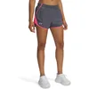 Image de Under Armour Short UA Fly by 7,6 cm - Castlerock/Super Rose/Réfléchissant - SM