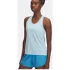 Image de Under Armour Streaker Singlet Laufbekleidung T-shirt de running pour femme Noir 001, Bleu/Stream, S