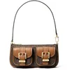 Image de Michael Kors SM Conv POUCHETTE, Sac à main Femme, Unique, Brn/Acorn, Taglia unica