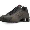 Image de NIKE Shox R4 Baskets Femme 40 EU, Black Black Bright Crimson, 40 EU