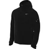 Image de Nike Stride HV4548-010 Veste de course UV avec technologie Dri-Fit pour homme Noir/noir/argenté réfléchissant Taille M