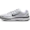Image de NIKE P-6000 Baskets pour homme, 42 EU, White Black Metallic Silver Black Black, 42 EU