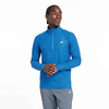 Image de New Balance Space Dye 1/4 Zip Man Blauw