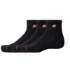 Image de New Balance Unisex Patch Logo Ankle 3 Pack Black Size: L | Sports Socks Outlet | Unisex | Zwart