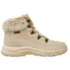 Image de Skechers Bottines Trego Snow Worries pour femme, Daim naturel Duraleather imitation fourrure, 36 EU