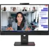 Image de Lenovo Écran ThinkVision T27QD-4v 27" QHD (USB-C Docking, Micro, Webcam)