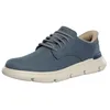 Image de Skechers Homme GARZA CLIVE Baskets, Blue Canvas, 45 EU