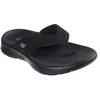 Image de Skechers Tongs pour femme, Noir, 37 EU
