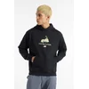 Image de New Balance Cafe Hoodie Black Size: M | Outlet | Heren | Zwart