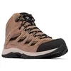 Image de Columbia Crestwood Bottes de trekking et de randonnée imperméables mi-hautes pour homme Bleu clair Taille 44, Piment de la Jamaïque bleu écras, 44.5 EU