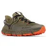 Image de Columbia Baskets Voyager FlxSneaker pour homme, Vert pierre orange acidulé, 43.5 EU
