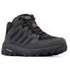 Image de Columbia Redmond 4 Bottes de trekking et de randonnée imperméables pour homme, Black Mountain Red, 42.5 EU