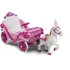 Image de Huffy Disney Princess Royal Cheval et calèche - Voiture à propulsion électrique, Rose, Âge 3+