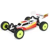 Image de LOSI Poussette sans balais 1/16 Mini-B 2S 2WD RTR (batterie et chargeur inclus), rouge
