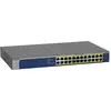 Image de Netgear GS524PP Switch Gigabit Ethernet LAN PoE Switch 24 ports (extensible avec 24 PoE+ 300 W, plug and play, bureau ou montage en rack 19", garantie ProSAFE Lifetime)
