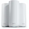 Image de NETGEAR Orbi, Système Mesh WiFi 7, RBE773, 3-Pack, Jusqu'à 11 Gbps, Couvre jusqu'à 540 m², 100 appareils, 2.5GB Internet Port, Tri-Band BE11000, Compatible Murs épais et Toutes Box Internet