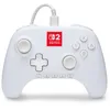 Image de Manette filaire PowerA Advantage pour Nintendo Switch 2 avec Lumectra - Blanc, Sous licence officielle, Éclairage RGB, Effet Hall, Boutons assignables, Bouton C, Manette Pro